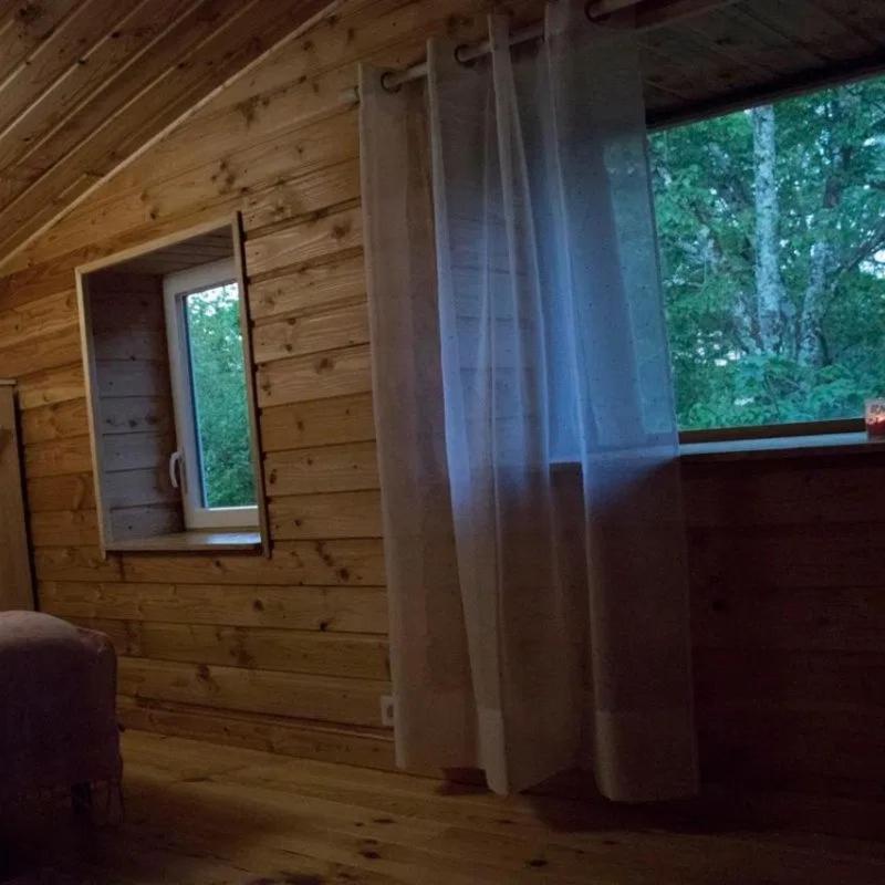 Gite Esprit Cabane Avec Spa Privatif Brassac  ภายนอก รูปภาพ